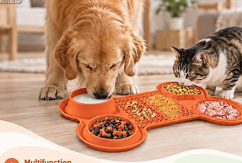 Custom silicone pet products developed by Jewelives